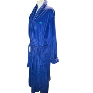 Tommy Bahama Hail Mary Bloody Mary Embroidered Plush Robe, Size Small/Medium